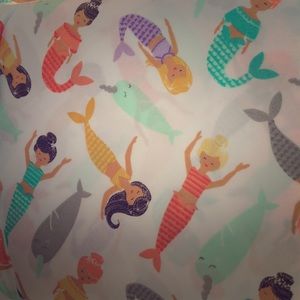 Brand new mermaid full sheet set (full size bed)